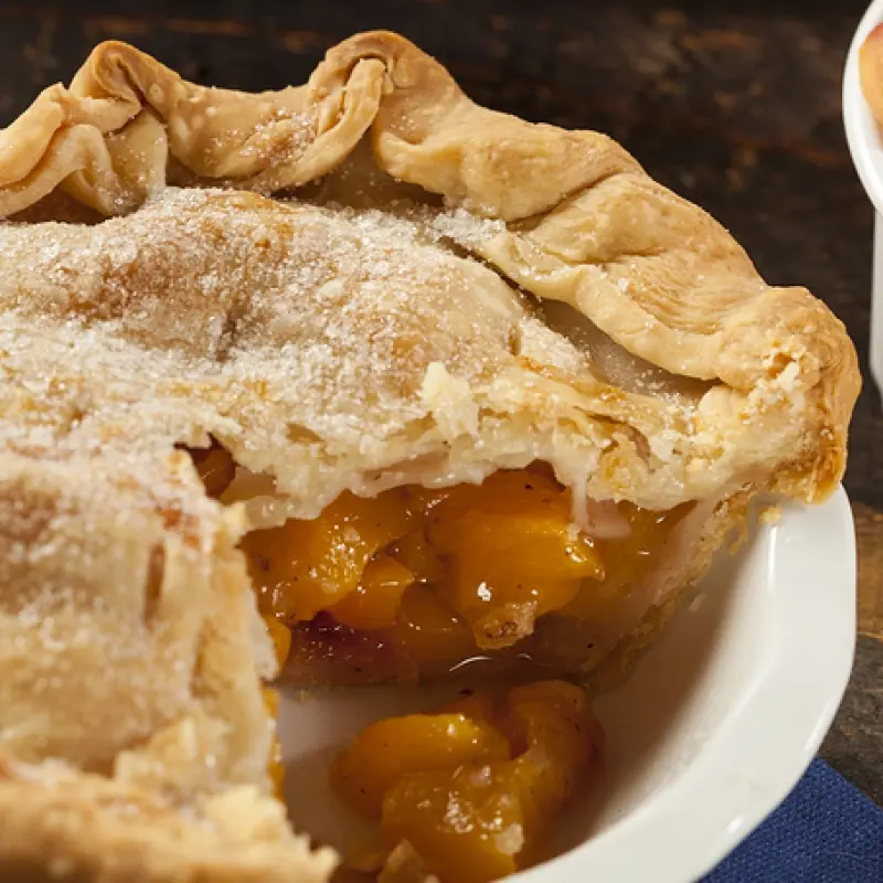 Fresh Peach Pie