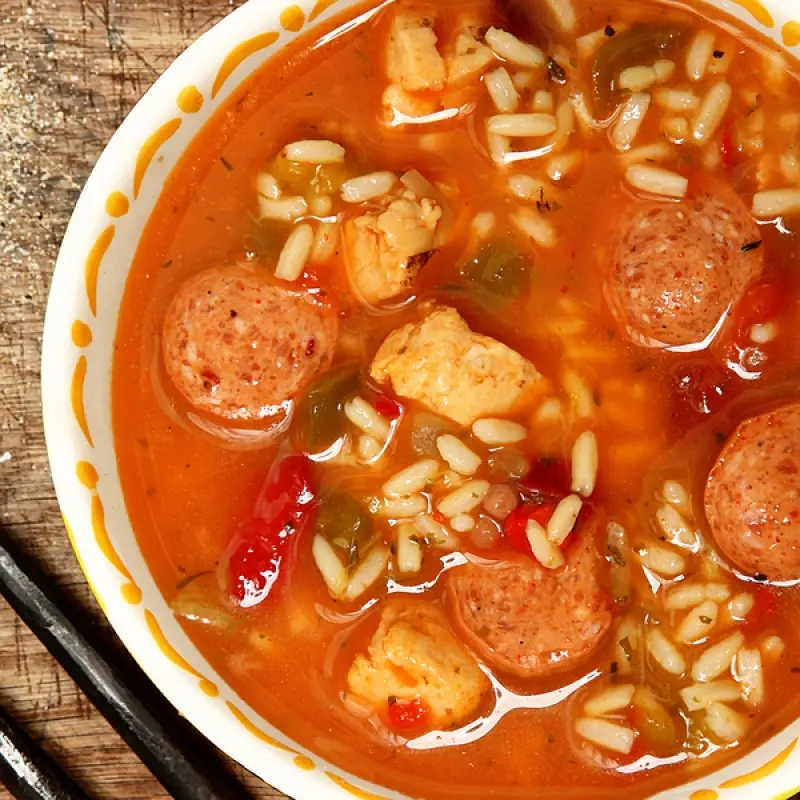 Chicken Sausage Soup