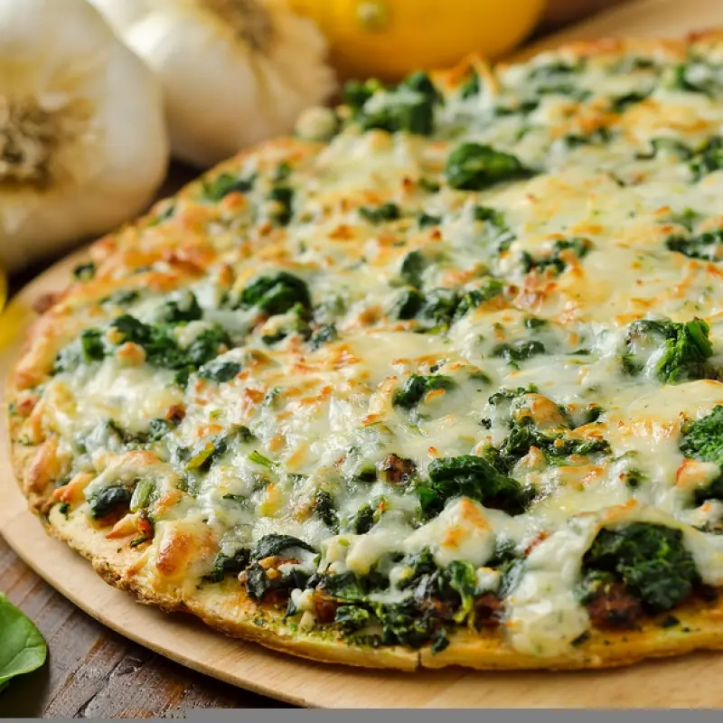 Spinach Pizza