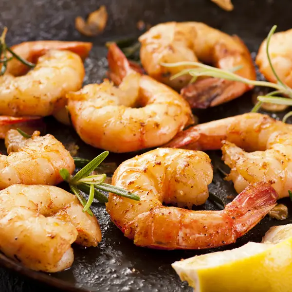 Garlic Grilled Prawns