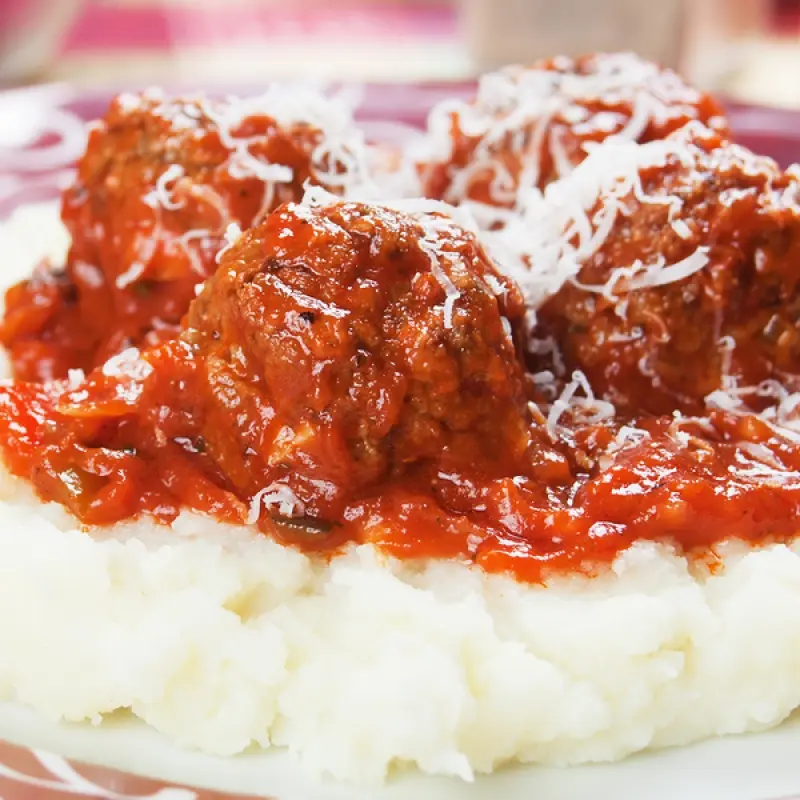 Meatballs In Tomato Sauce