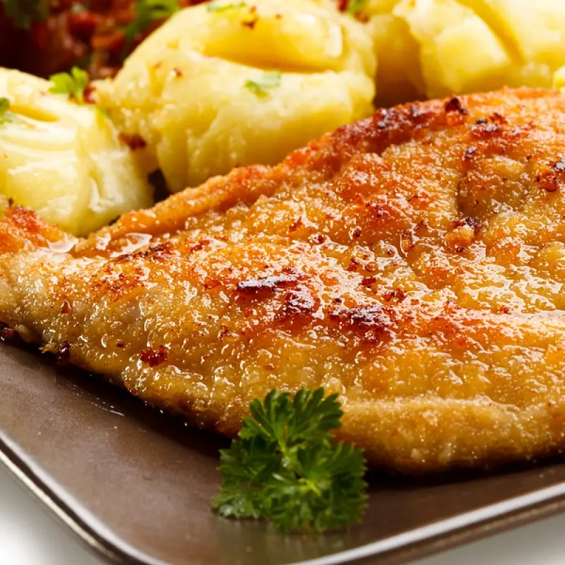Coated Baked Chicken Breast