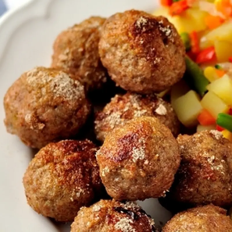 Pork And Beef Meatballs