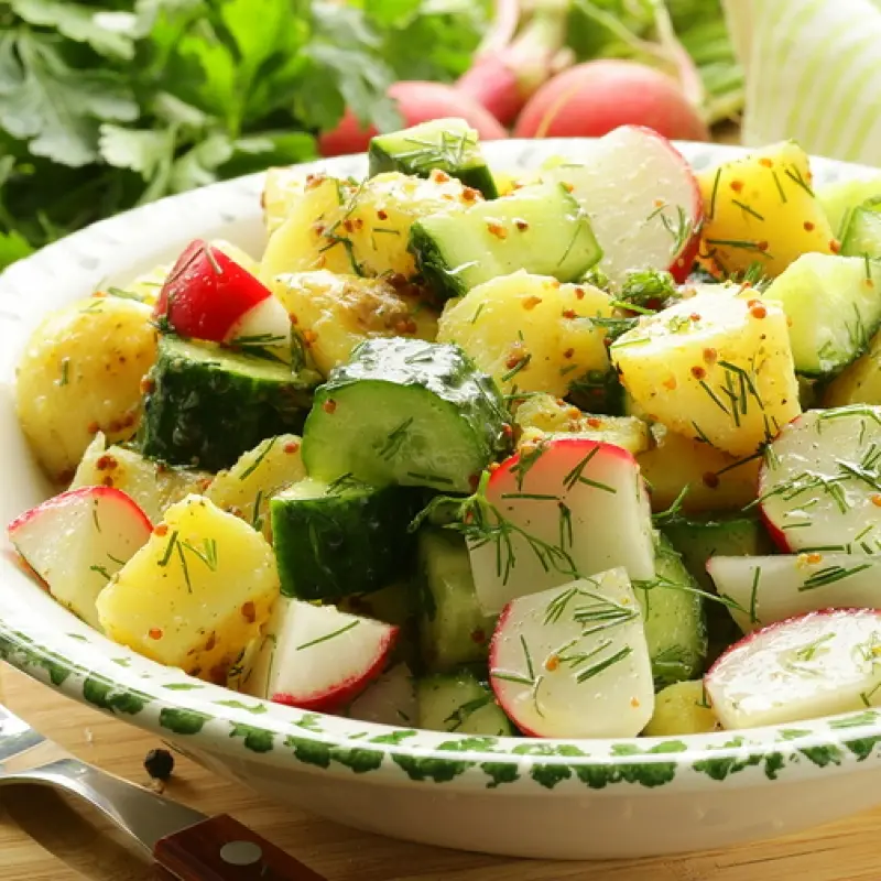 Potato Cucumber Salad