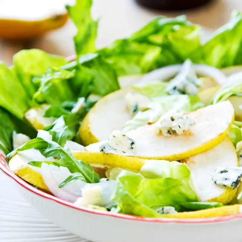 Pear Blue Cheese Salad