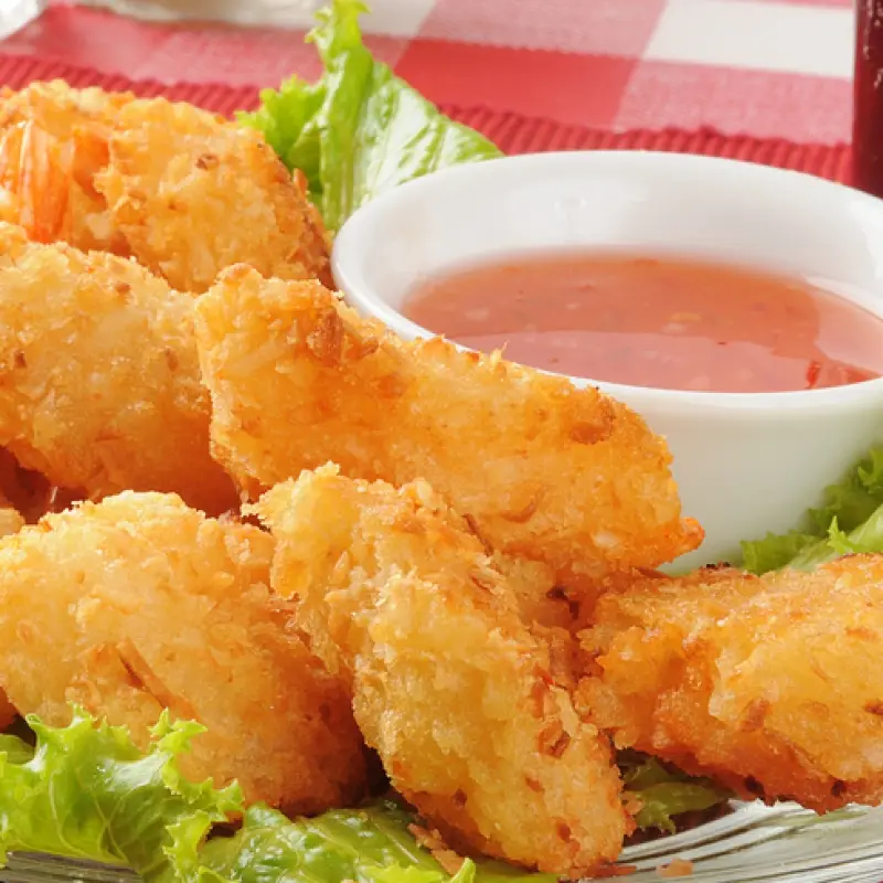 Panko Coconut Shrimp