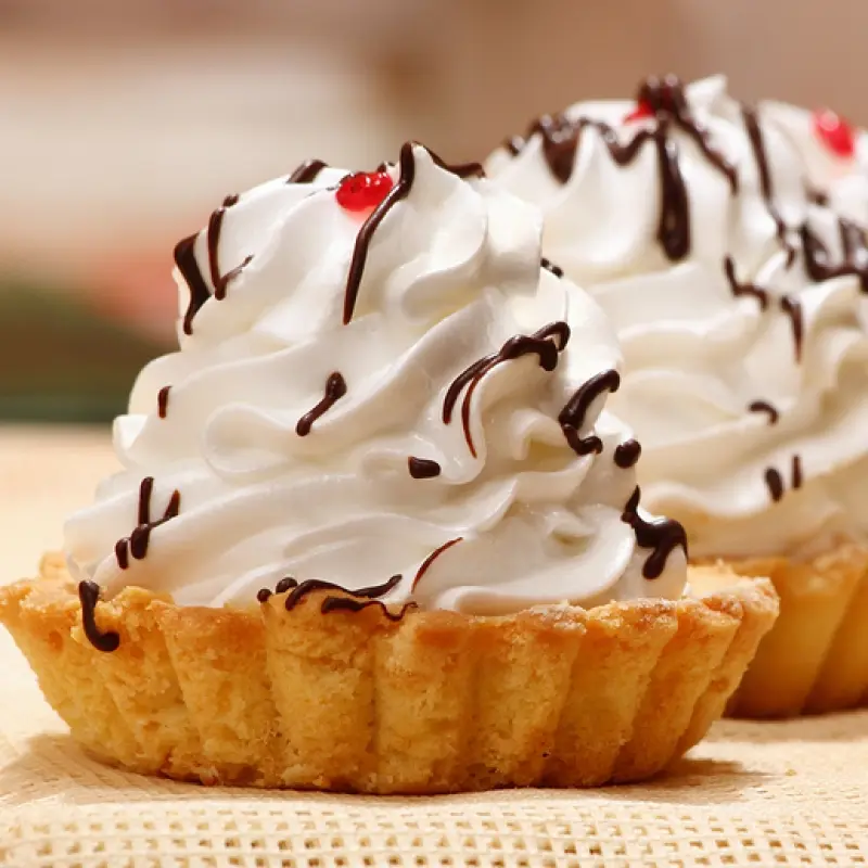 Coconut Cream Tarts