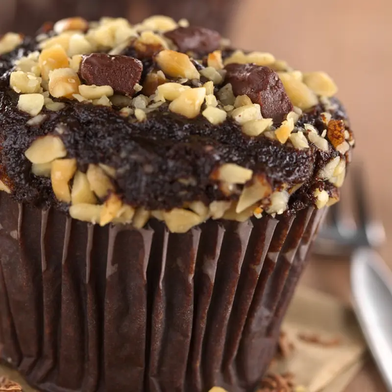 Chocolate Chip Chocolate Muffins