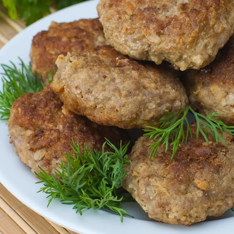 Ground Chicken Burgers