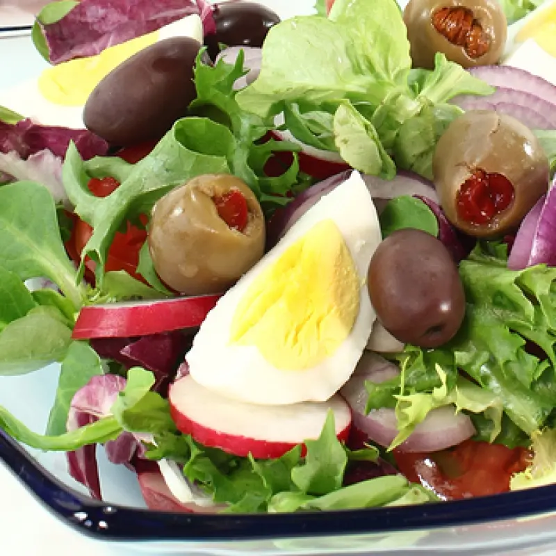 Green Salad With Olives