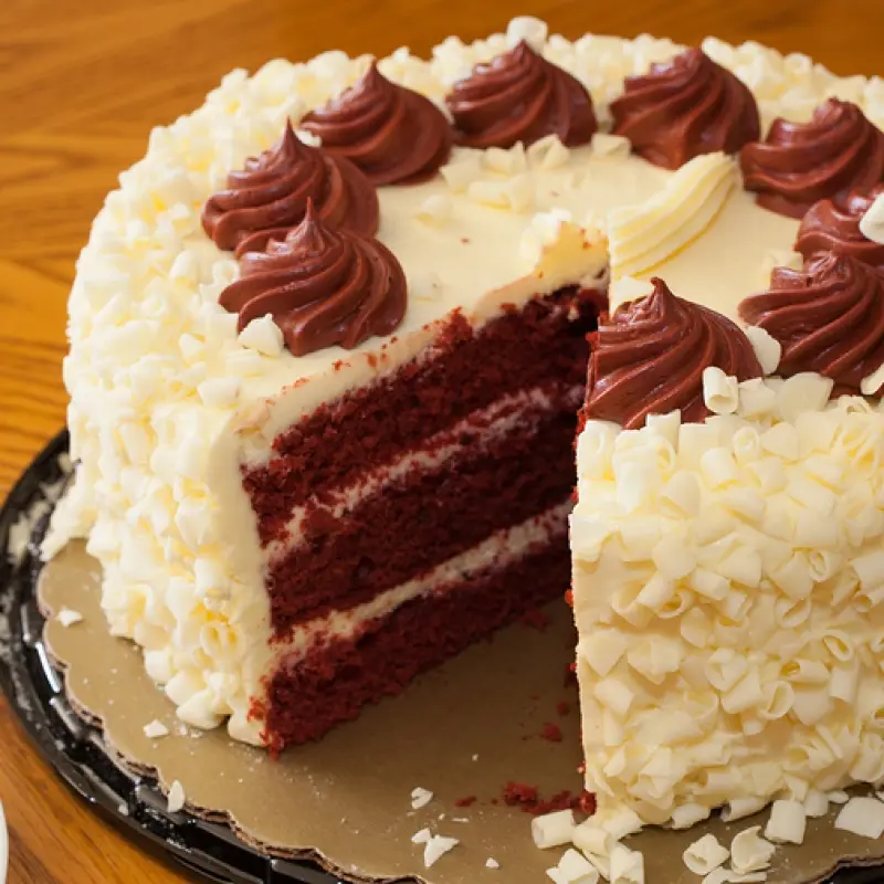 Layered Red Velvet Cake