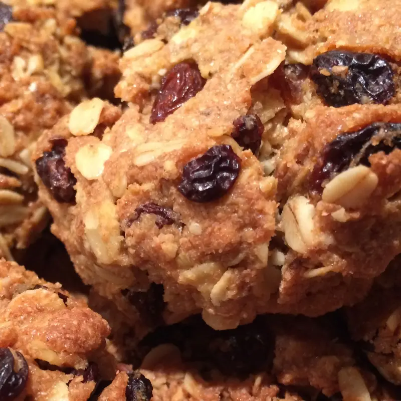 Oatmeal Sultana Cookies