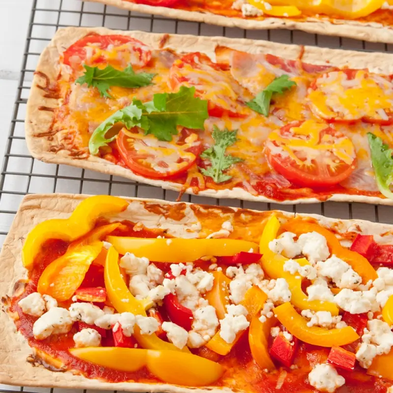 Flat Bread Pizzas