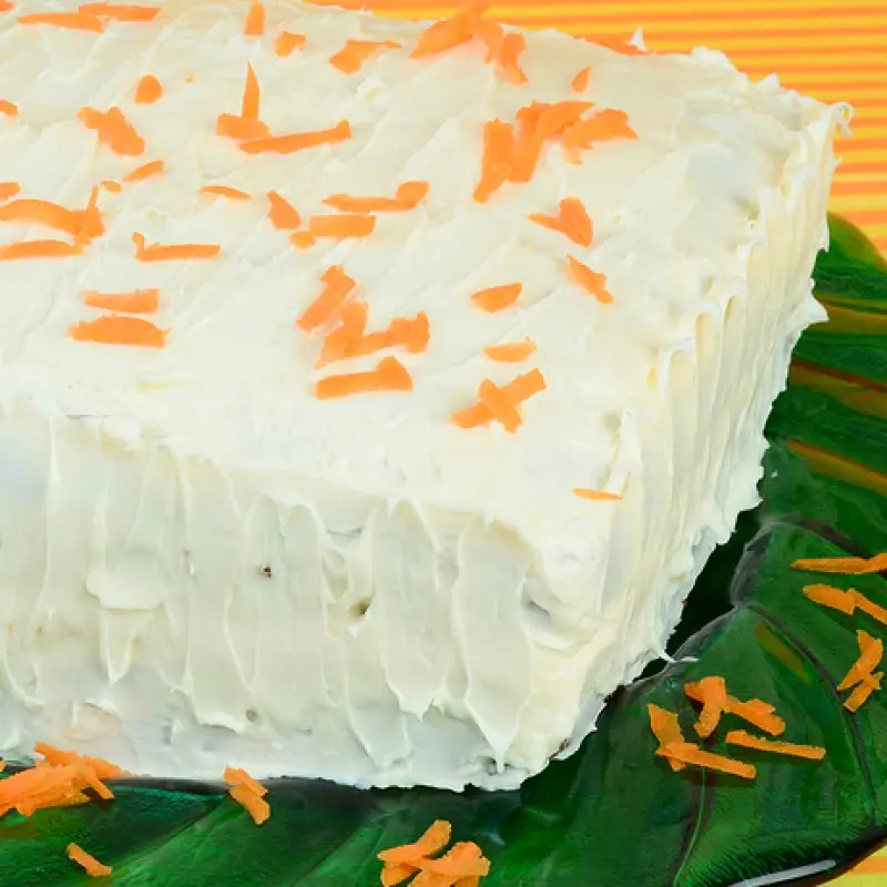 Low Fat Carrot Cake