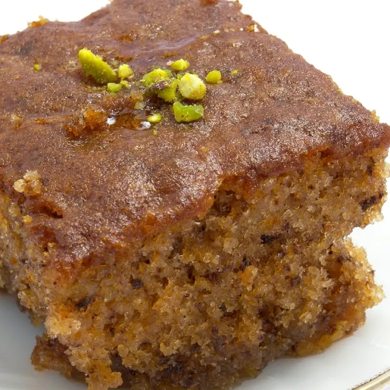Walnut Honey Cake