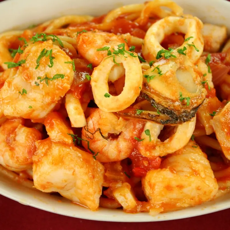 Seafood Marinara Pasta