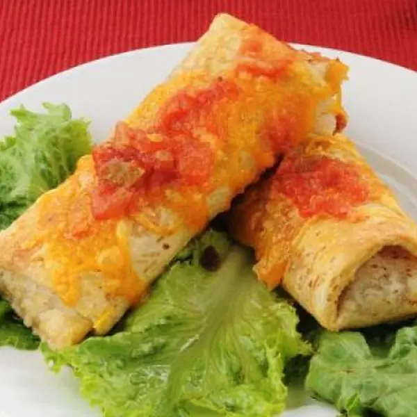 Classic Baked Chimichangas