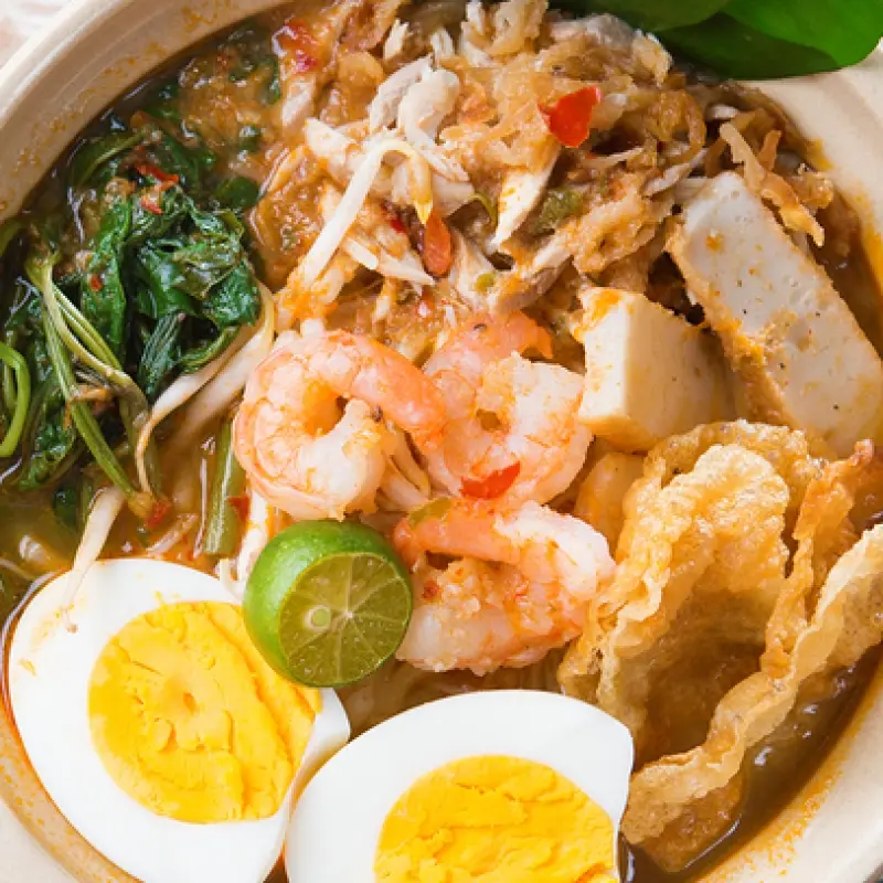 Prawn Noodles Soup