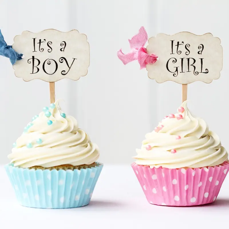 Baby Shower Cupcakes