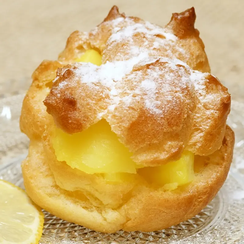 Lemon Cream Puff