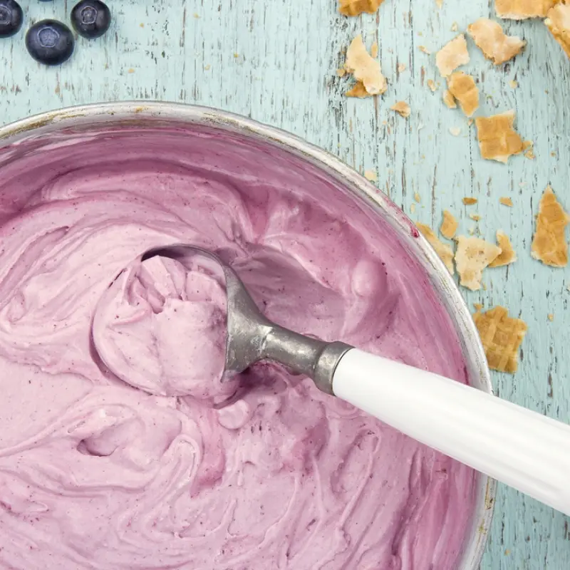 Blueberry Ice Cream