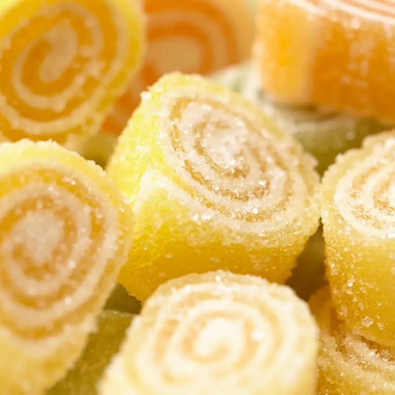 Lemon Jello Candies