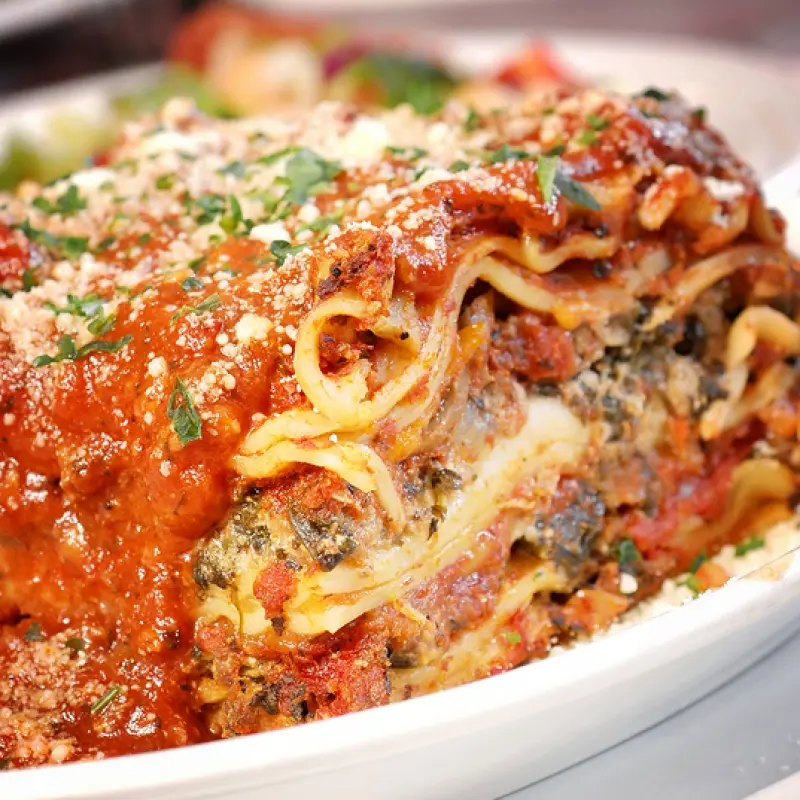 Deep Dish Lasagna