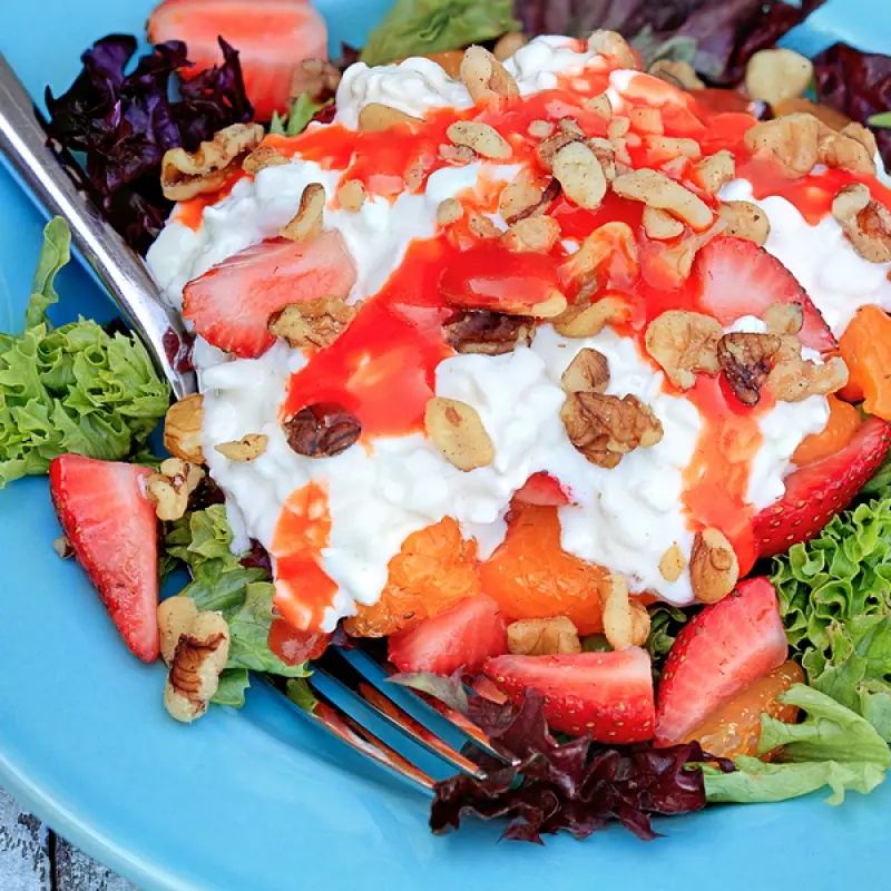 Cottage Cheese Fruit Salad