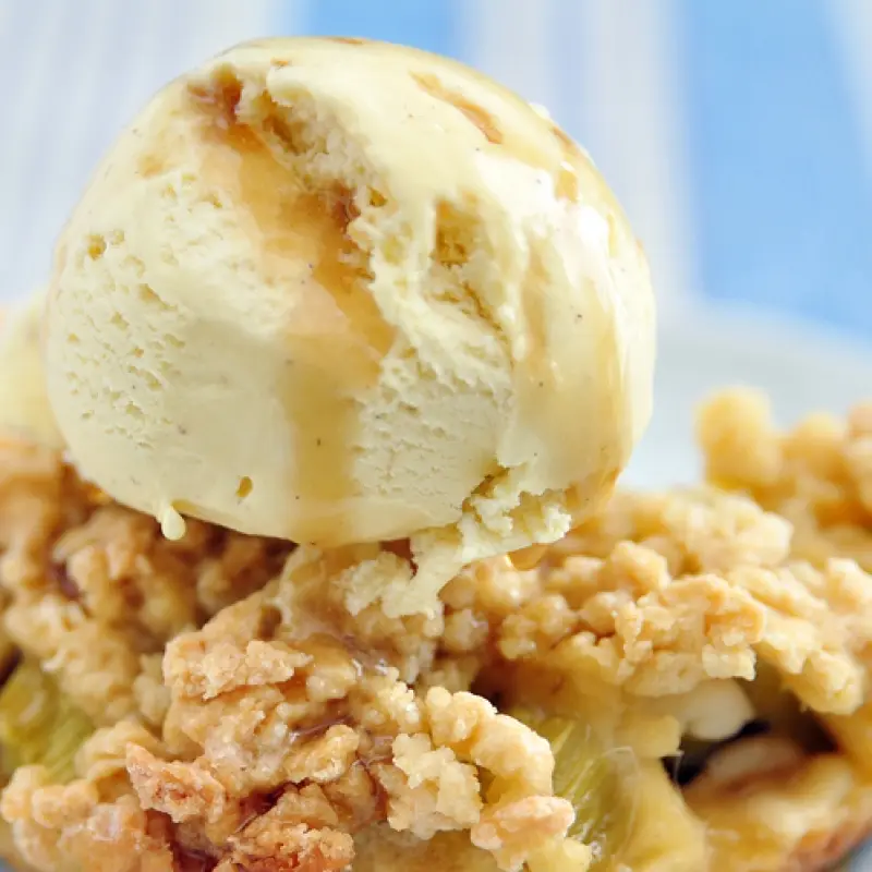 Rhubarb Crumble