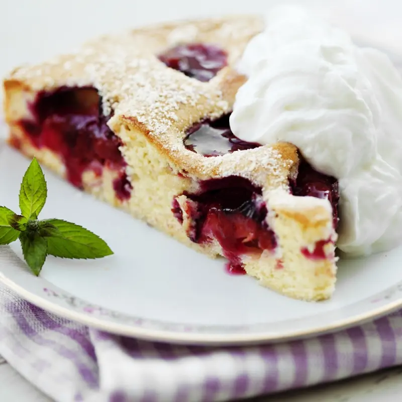 Fresh Plum Cake