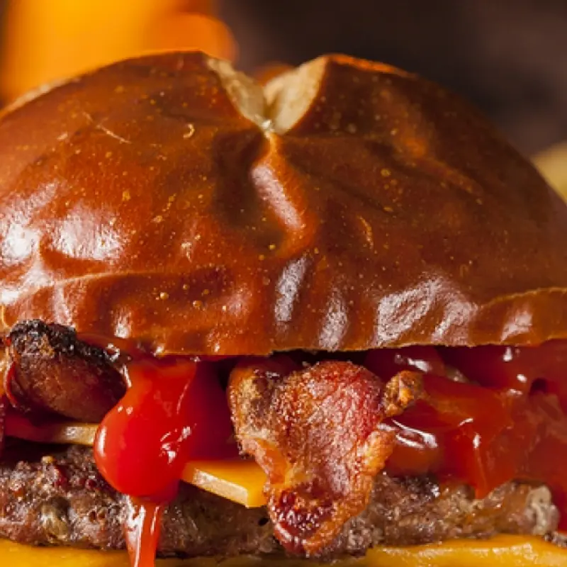 Double Bacon Burger