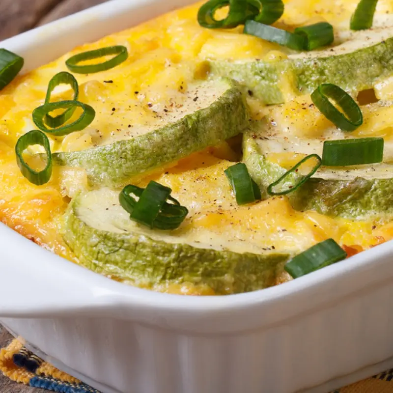 Cheesy Zucchini Casserole