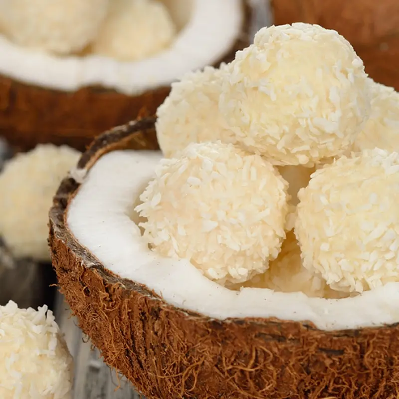 Condensed Milk Coconut Balls