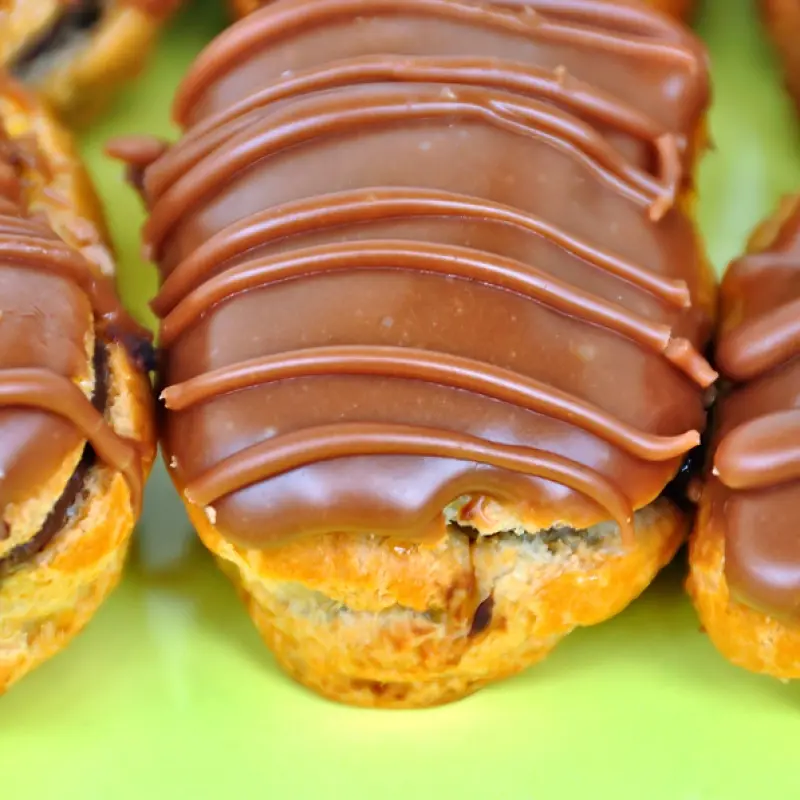 Chocolate Caramel Eclair
