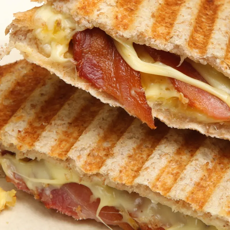 Bacon And Cheese Panini