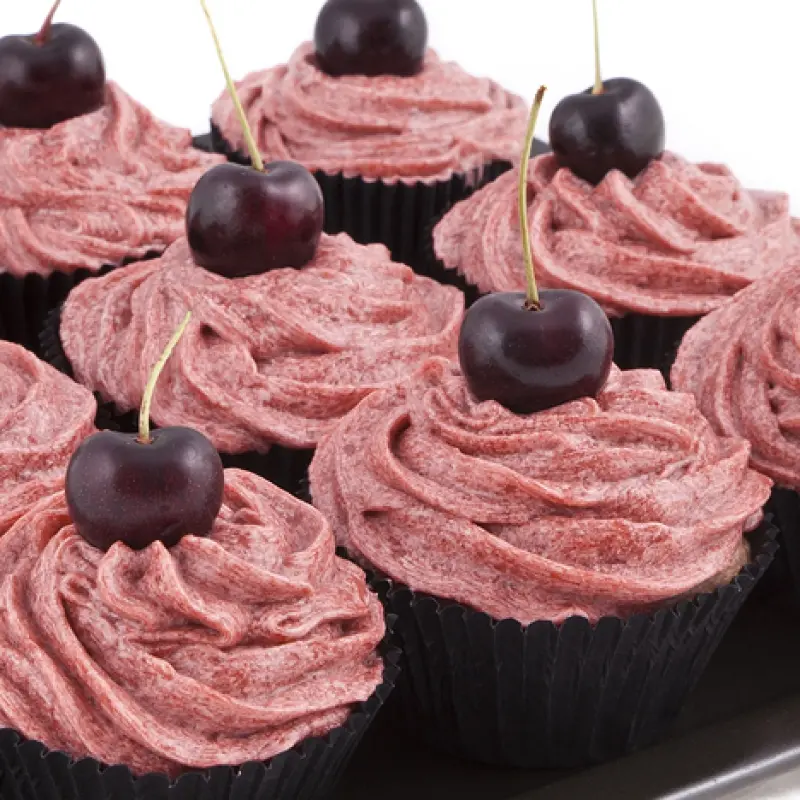 Cherry Chocolate Cupcakes
