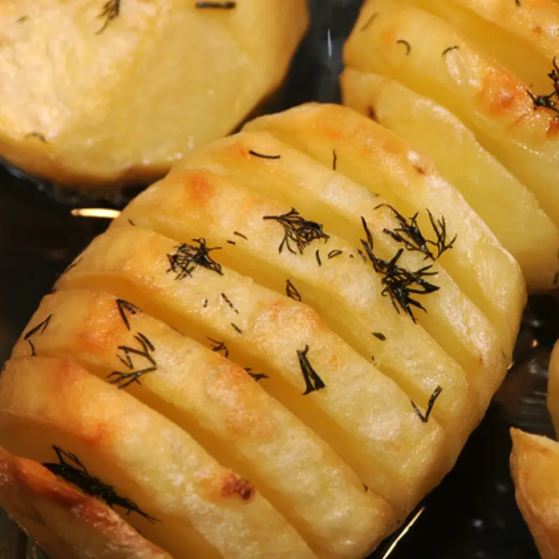 Baked Dill Potatoes