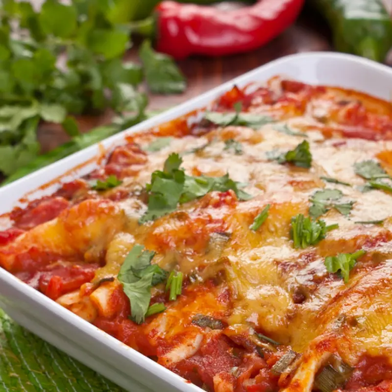 Salsa Tortilla Lasagna