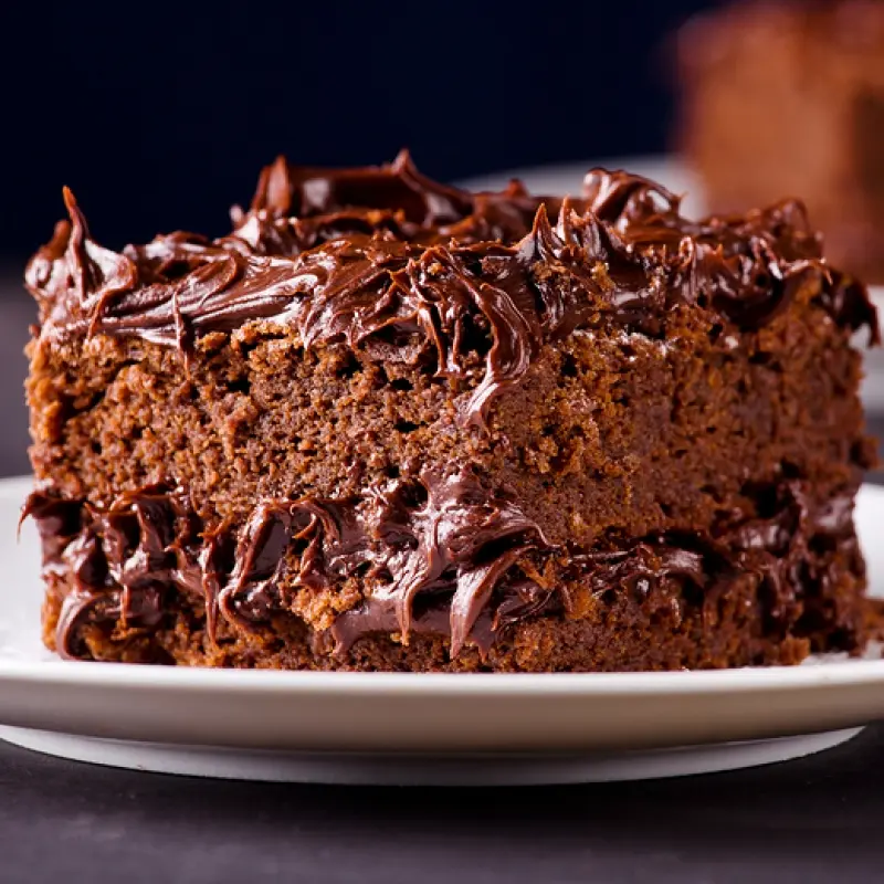 Frosted Zucchini Brownies