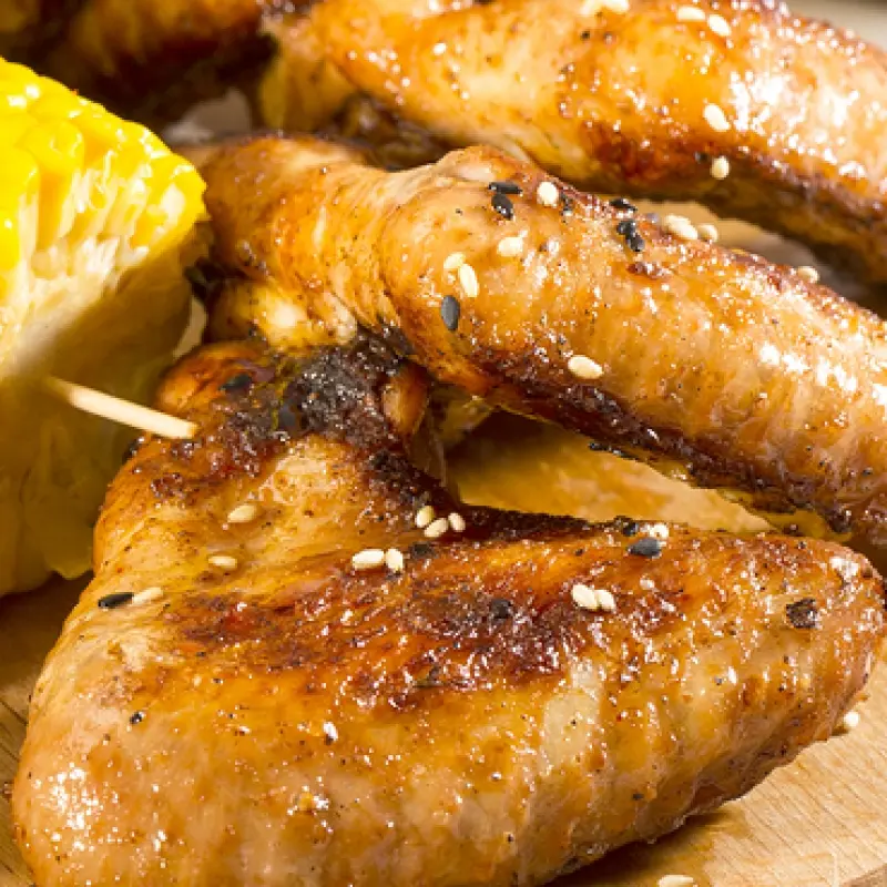 Baked Honey Chicken Wings