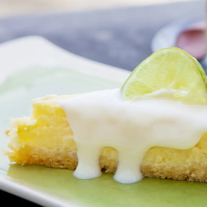 Lemon Glazed Cheesecake