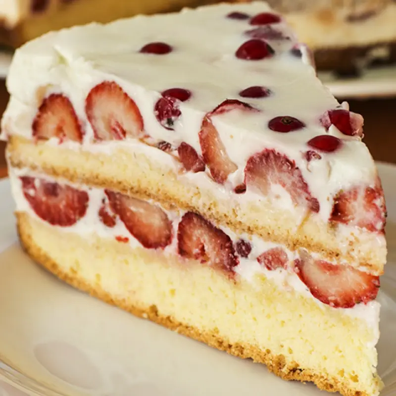 Strawberry Layer Cake