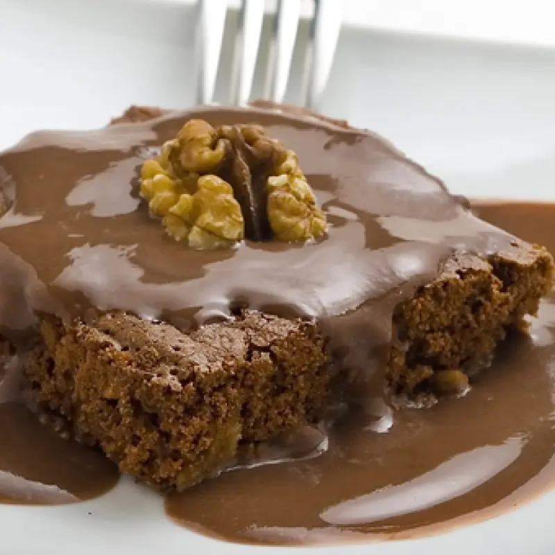 Walnut and Chocolate Brownies