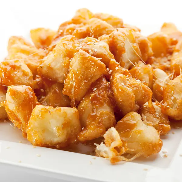 Sauteed Caramel Apple Bites