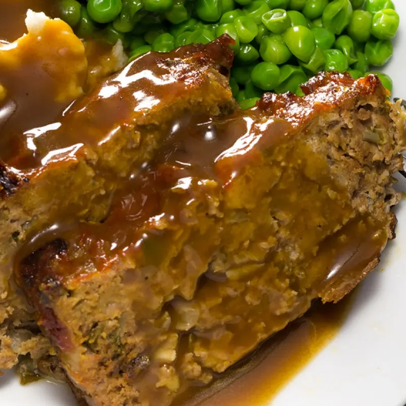 Meatloaf And Gravy
