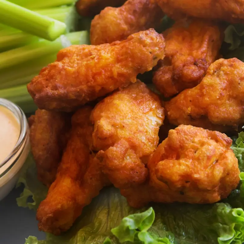 Deep Fried Chicken Wings