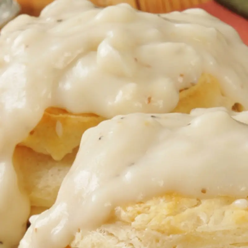 Biscuits And Milk Gravy