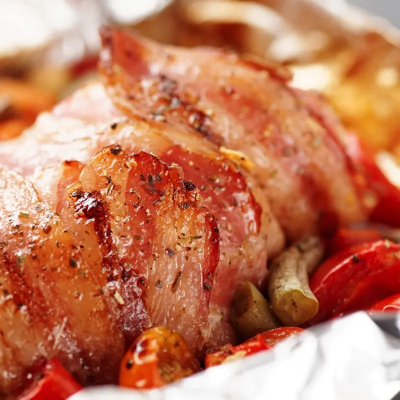Bacon Wrapped Chicken Breast