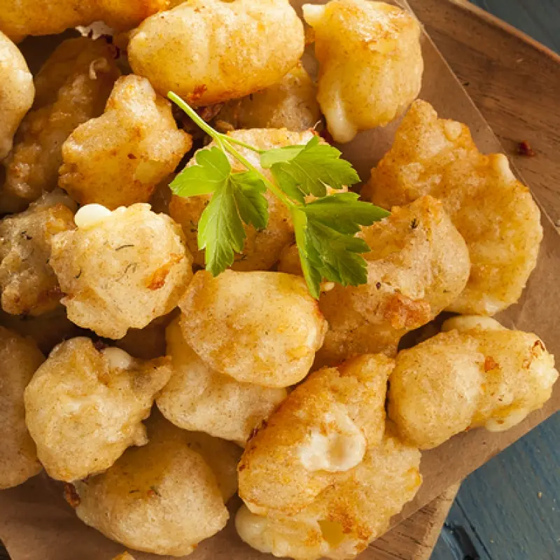 Beer Battered Cheese