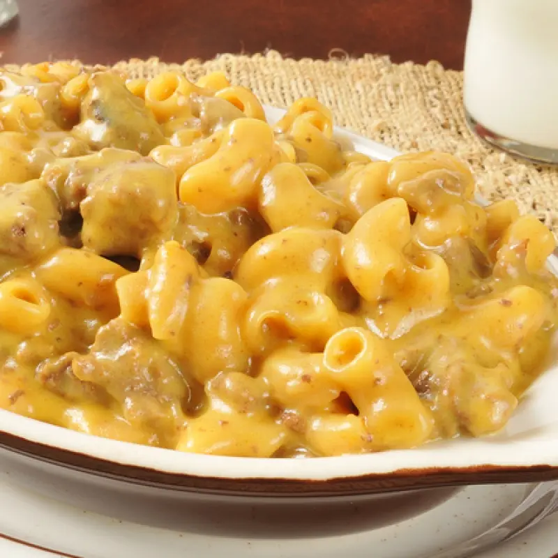 Cheesy Beef And Macaroni